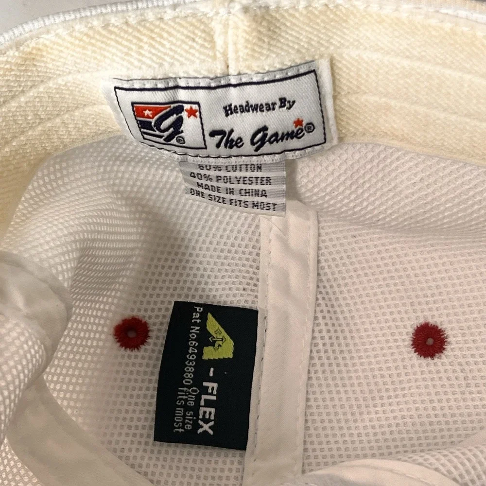 The Game US Open 2006 Winged Foot Golf Hat Flex Fit Cap Navy White